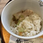 和RA-MEN だし奉行 - 〆飯