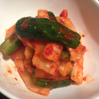 博多もつ鍋 やま中 赤坂店 - 大根キムチ