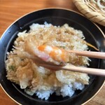 御手打ちそば やま本 - 少し頂きました