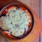 茄子とチーズの香草パン粉グラタン