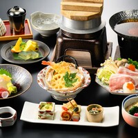 かがりやの昼膳釜飯付き