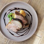 ローストポーク　バルサミコソース