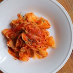 アサリとカブのボンゴレロッソ