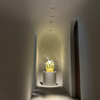 ルポンドシエル - 席に着くまでのアート