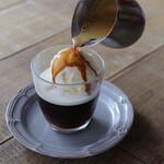 コーヒーゼリーアフォガード