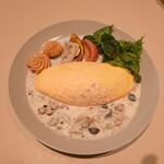 小田急 山のホテル - オムレツ セット 2950円
