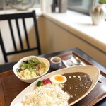 喫茶室 いぐさの細道 - 細道のシーフードカレー 790円(税込)