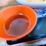 たぬき屋 - 追い出しの出汁