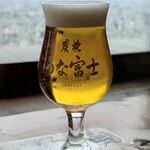 炭焼うな富士 - 生ビール　980円