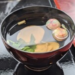 炭焼うな富士 - お吸い物