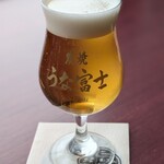 炭焼うな富士 - 生ビール　980円