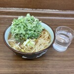 文殊 - 料理写真:春菊そば¥520