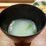 鮨 あらい - しじみ汁