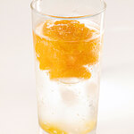 とり鉄 - ドリンク写真:不知火みかんサワー