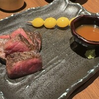 豊和 表参道 - 黒毛和牛と銀杏串