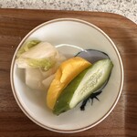 さやま食堂 - お新香