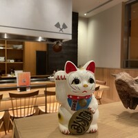 OSAKAきっちん。 東急プラザ渋谷店 - おいでー！！可愛い招き猫がお出迎えしてくださいました