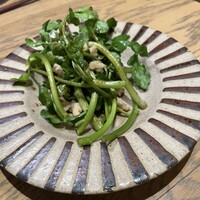 OSAKAきっちん。 東急プラザ渋谷店 - クレソンと濃厚なナッツ、バルサミコのサラダ