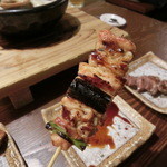 炭火焼鳥と秋田海鮮居酒屋 福ト屋 - ねぎまタレ