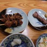 篭屋 - 焼き鳥　つくね、かしら、タン