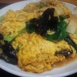 中華食堂 秋 - 中華食堂 秋)豚肉と卵炒め定食(UP)