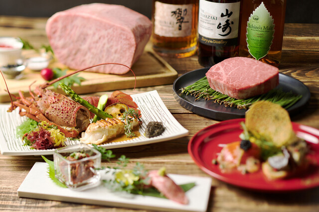 COURSE｜御予約｜熟成肉×鉄板焼 URAROJI 【公式】- 日本橋 鉄板焼き 茅場町