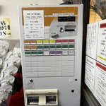 豚が1番☆脂が2番 - 入って右側の新札対応券売機(＊現在現金のみ!新500円玉使用不可)