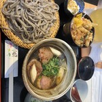 粗挽きそば 手打ち 日本橋福田雅之 - 