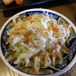 東京中目黒炭火焼肉ホルモンまんてん - サラダ