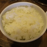東京中目黒炭火焼肉ホルモンまんてん - ご飯