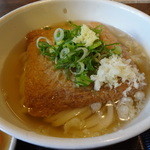 讃岐うどん 今雪 - かなり大判のきつねです　※2014年11月