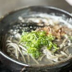 亀嵩駅の手打そば 扇屋 - 