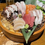 越後屋亀丸 - 刺身盛合せ七種三貫