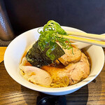 らぁ麺や 嶋 - 九条ネギ