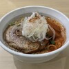 もり伝 - 鶏白湯（小・60g）の赤。