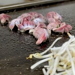 お好み焼き ふじや - ※ 他の方の ズリにんにく炒め ദ്ദി˙◡･)