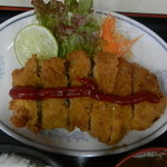 かねこ食堂 - かつ定食（アップ）