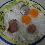 かねこ食堂 - ハムエッグ