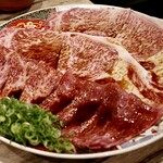 焼肉 六甲園 - 六甲園盛り タレ3種(サーロイン クリミ ウチモモ)