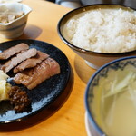 利久食堂 - 料理写真:特選牛タン定食（￥2222税込み）