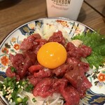 大衆馬肉酒場 うまる 梅田お初天神店 - 