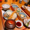 魚とおばんざい 泉士 - 海老フライは刺身の醤油をかけたw