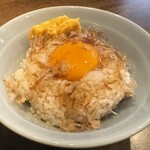 らぁ麺 すぎ本 - 名古屋コーチン玉子かけご飯　400円