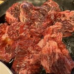 加寿屋 羽曳野店 - ハーフ定食の肉増し