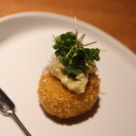 リュストル - 白鳥賊のタルタルと山形だし