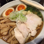 SAI - 2014年11月。味玉ラーメン700円。メンマ増し＋100円。