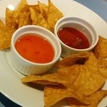 コーンチップ+スイートソース+サルサソース