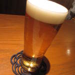 きらら - 先ずは生ビールを一杯