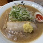 札幌らーめん輝風 - 旨そうですよねー。やっぱり味噌なのかな？