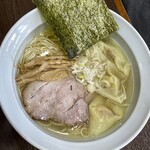 麺匠 もみじ - しおラーメン あっさり 700円
